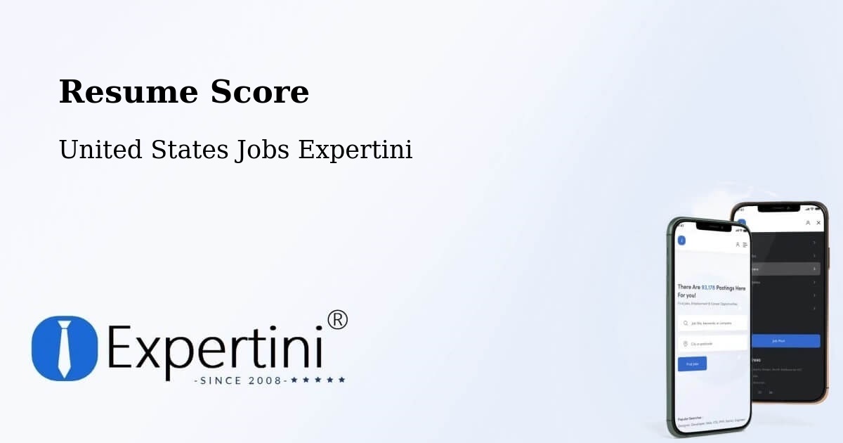 Resume Score & Job Description Match Tool – Rifle - United States Jobs Expertini